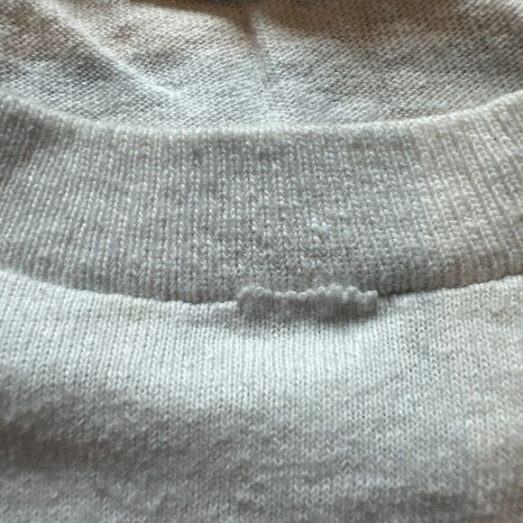 Playboy Tennis Club Mens Crewneck T-Shirt White Medium 100% Cotton Short Sleeve - Picture 8 of 10